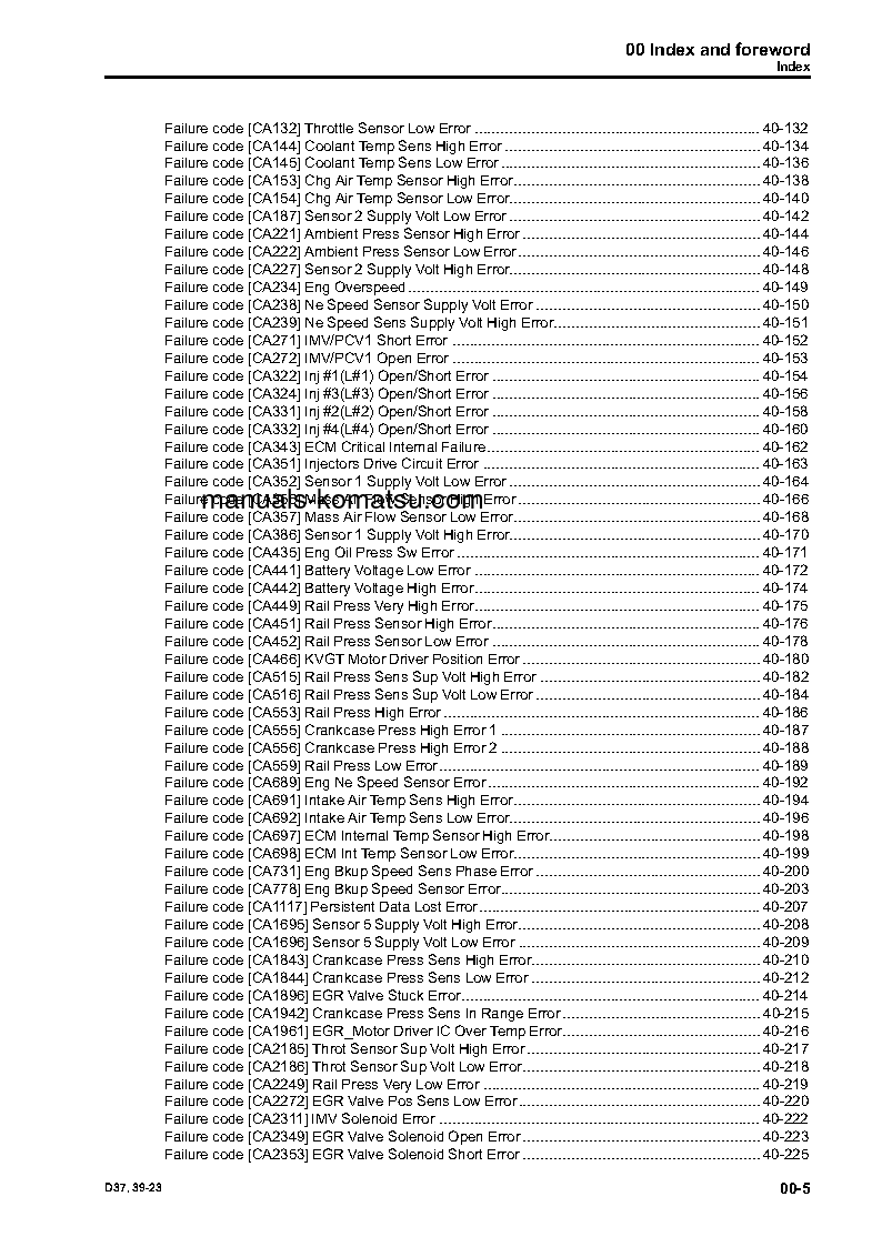 Protected: D37EX-23(JPN) S/N 80001-UP Shop (repair) manual (English)