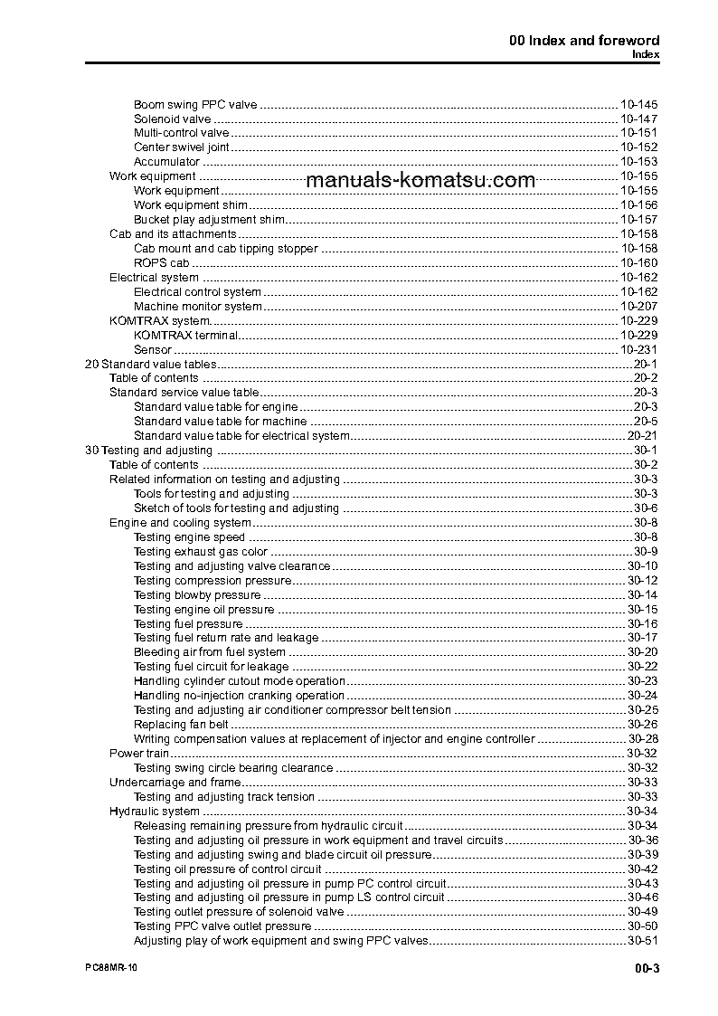 Protected: PC88MR-10(JPN)-PC88MR S/N 7001-UP Shop (repair) manual (English)