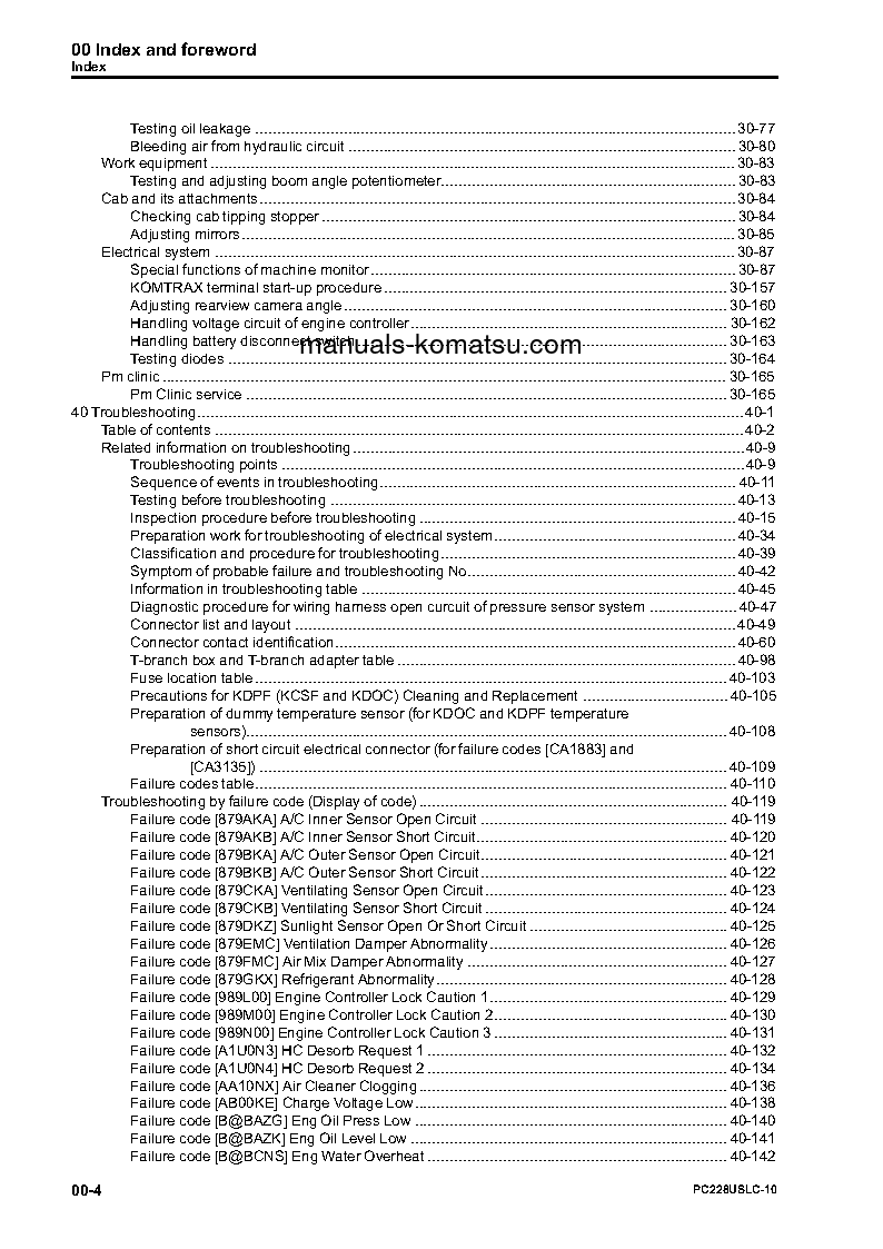 Protected: PC228USLC-10(JPN) S/N 1002-UP Shop (repair) manual (English)