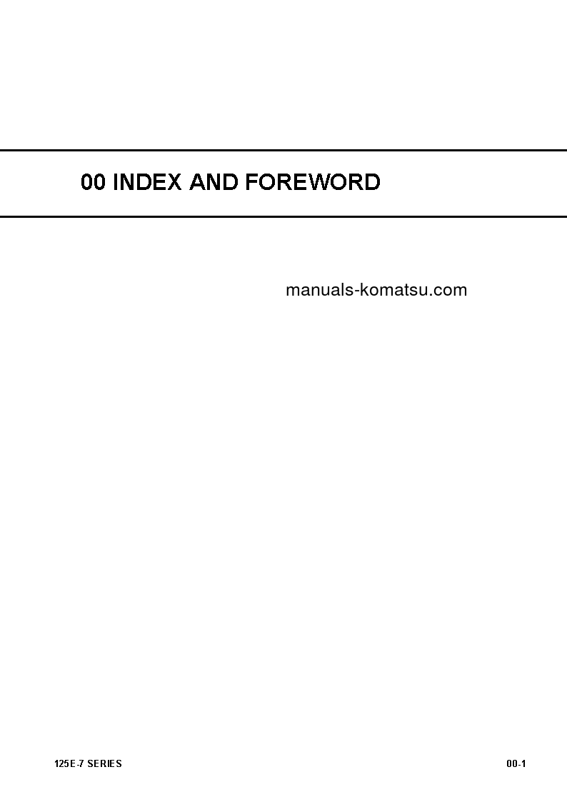 Protected: SAA6D125E-7(JPN) S/N ALL Shop (repair) manual (English)