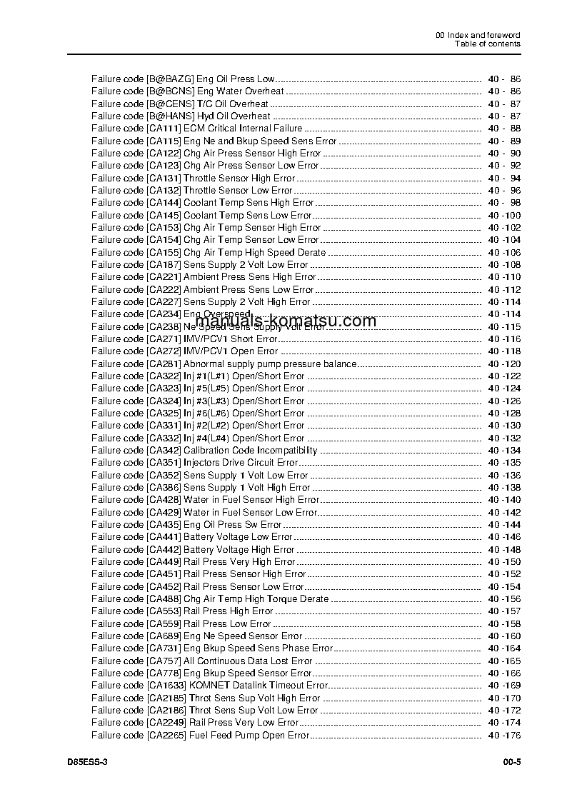 Protected: D85ESS-3(JPN) S/N 10001-UP Shop (repair) manual (English)