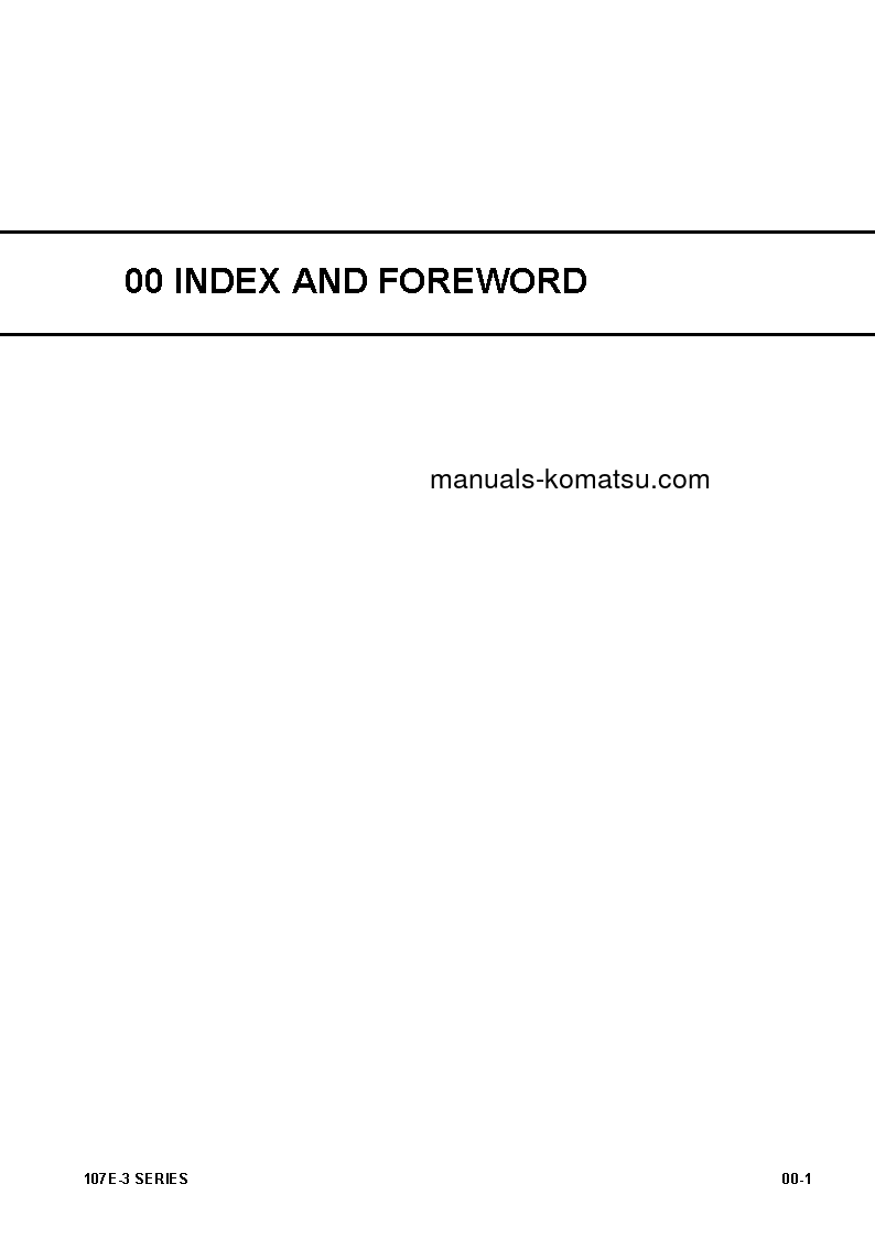 Protected: 107E-3 SERIES(JPN) S/N ALL Shop (repair) manual (English)