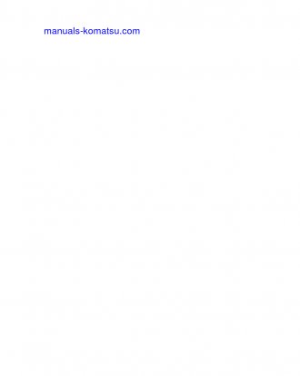 PC290LC-11(JPN) S/N 35001-UP Shop (repair) manual (English)