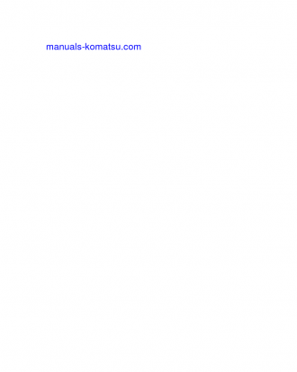 HM400-3(JPN)-M0, FOR KAL S/N 5001-UP Shop (repair) manual (English)