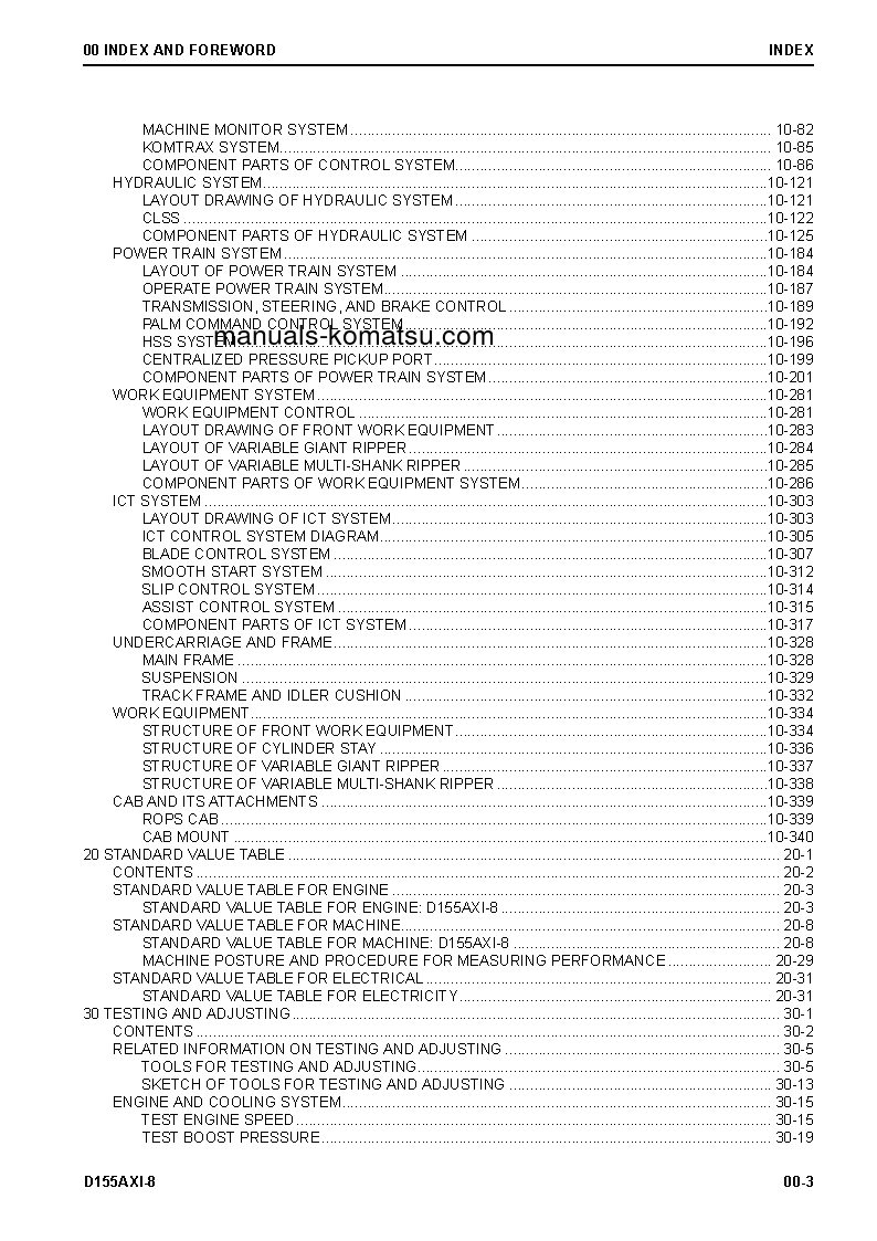 Protected: D155AXI-8(JPN) S/N 100040-UP Shop (repair) manual (English)