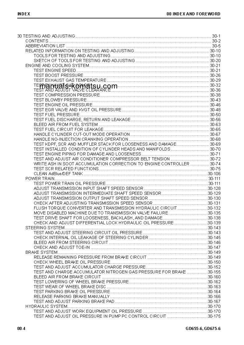 Protected: GD675-6(JPN) S/N 60001-UP Shop (repair) manual (English)