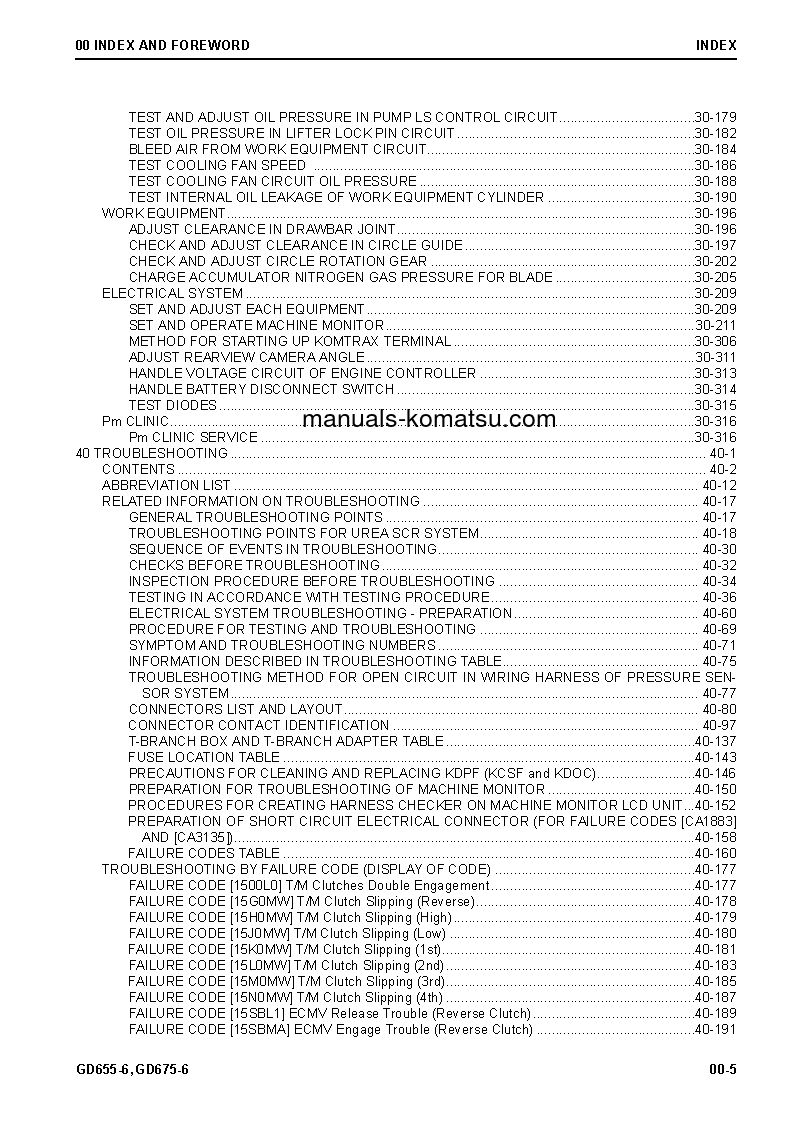 Protected: GD675-6(JPN) S/N 60001-UP Shop (repair) manual (English)
