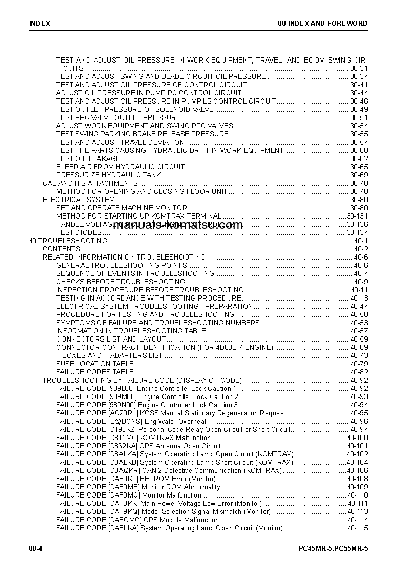 Protected: PC55MR-5(JPN) S/N 20001-UP Shop (repair) manual (English)