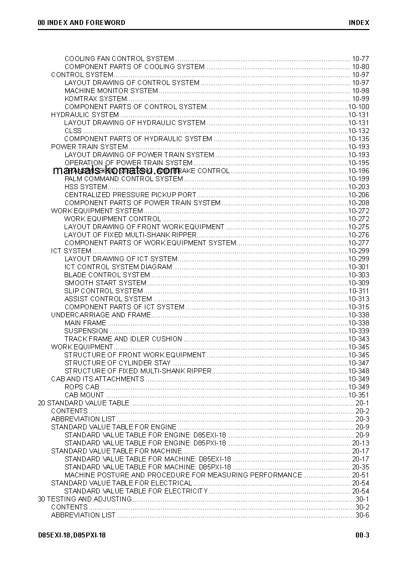 Protected: D85PXI-18(JPN) S/N 22083-UP Shop (repair) manual (English)