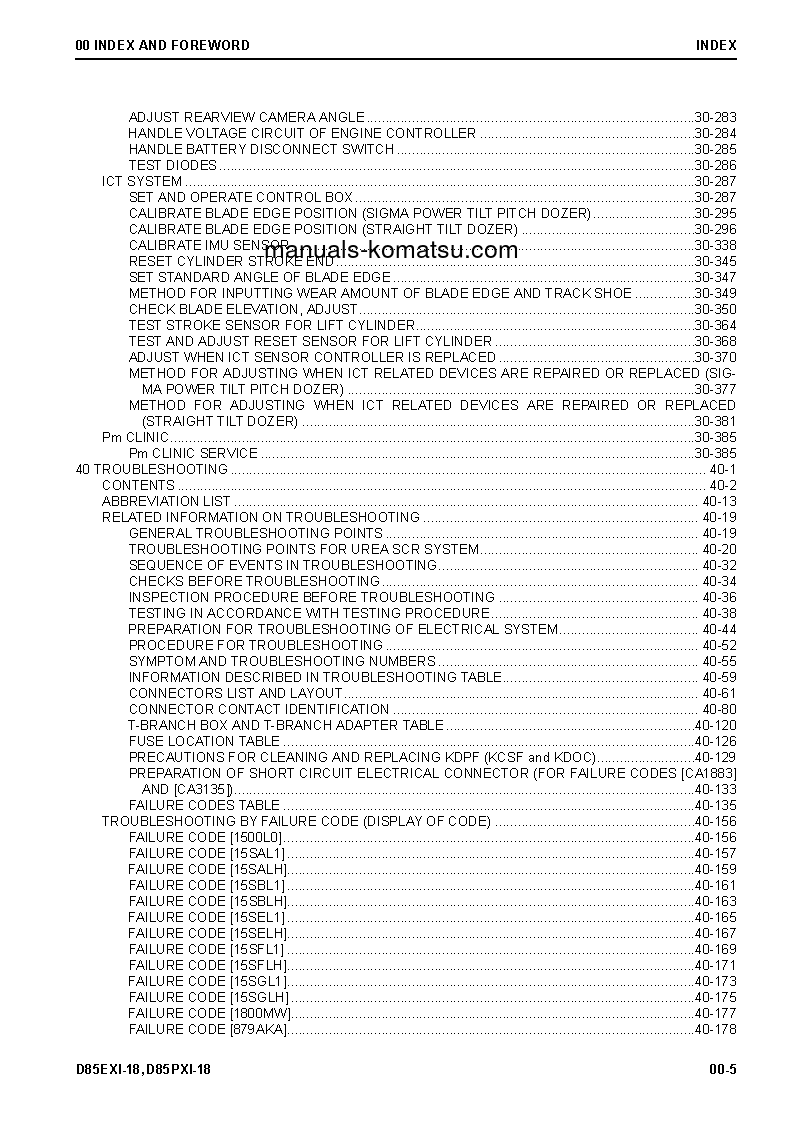 Protected: D85PXI-18(JPN) S/N 22083-UP Shop (repair) manual (English)