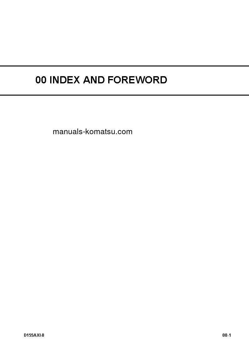 Protected: D155AXI-8(JPN)-RADIO CONTROL SPEC. S/N 100040-UP Shop (repair) manual (English)