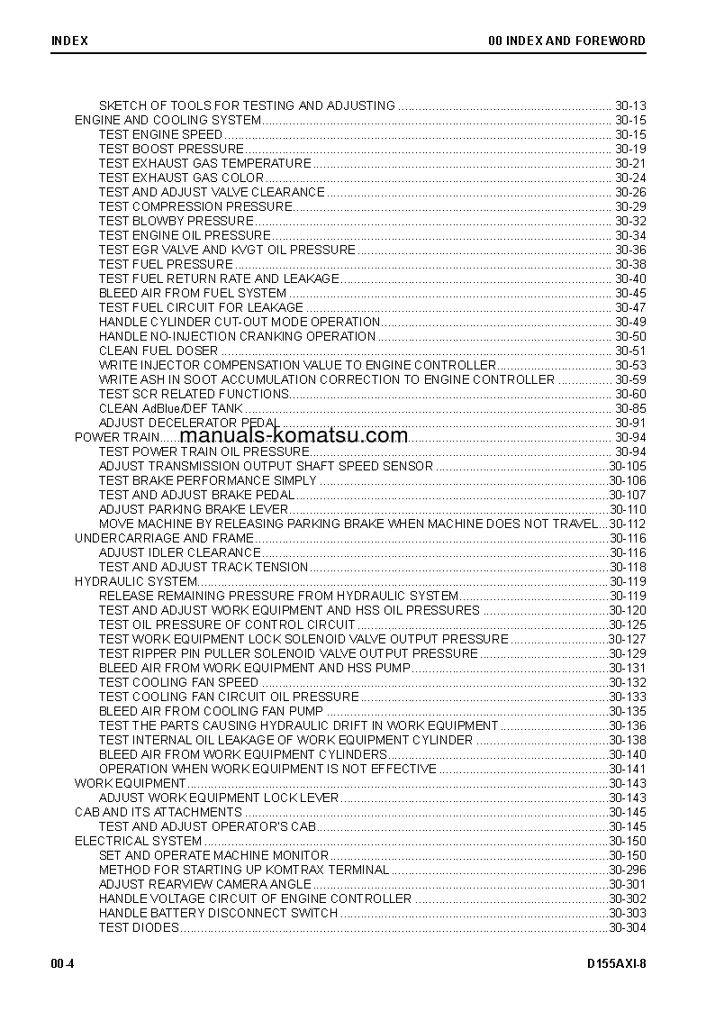 Protected: D155AXI-8(JPN)-RADIO CONTROL SPEC. S/N 100040-UP Shop (repair) manual (English)