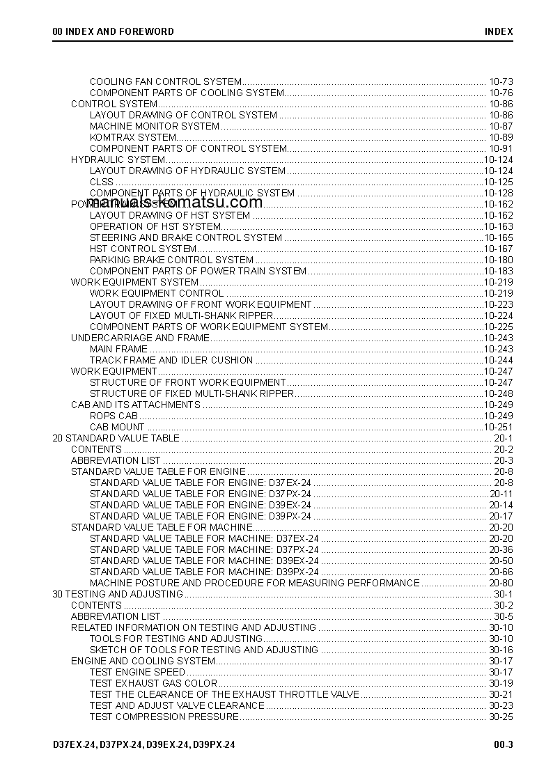 Protected: D37PX-24(JPN) S/N 85001-UP Shop (repair) manual (English)