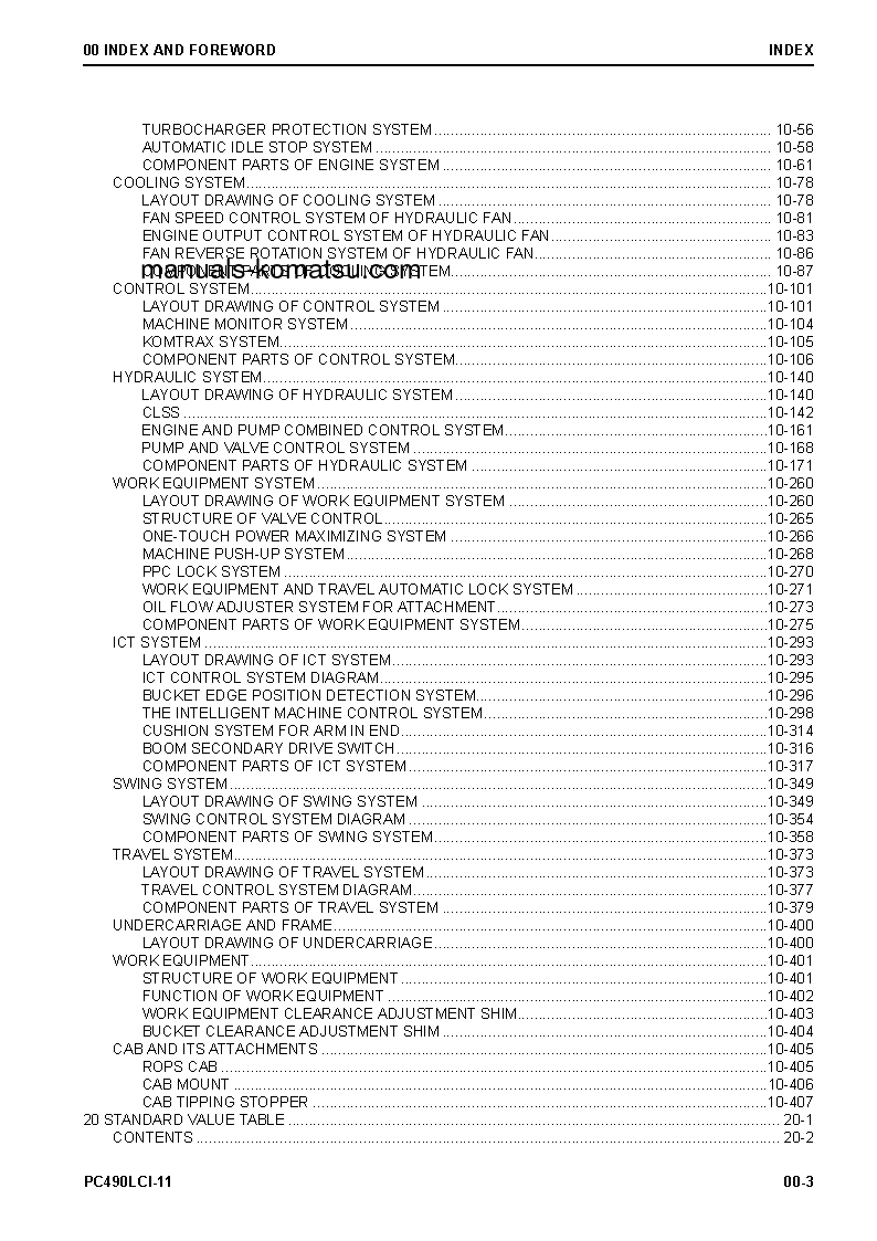 Protected: PC490LCI-11(JPN) S/N 85113-UP Shop (repair) manual (English)