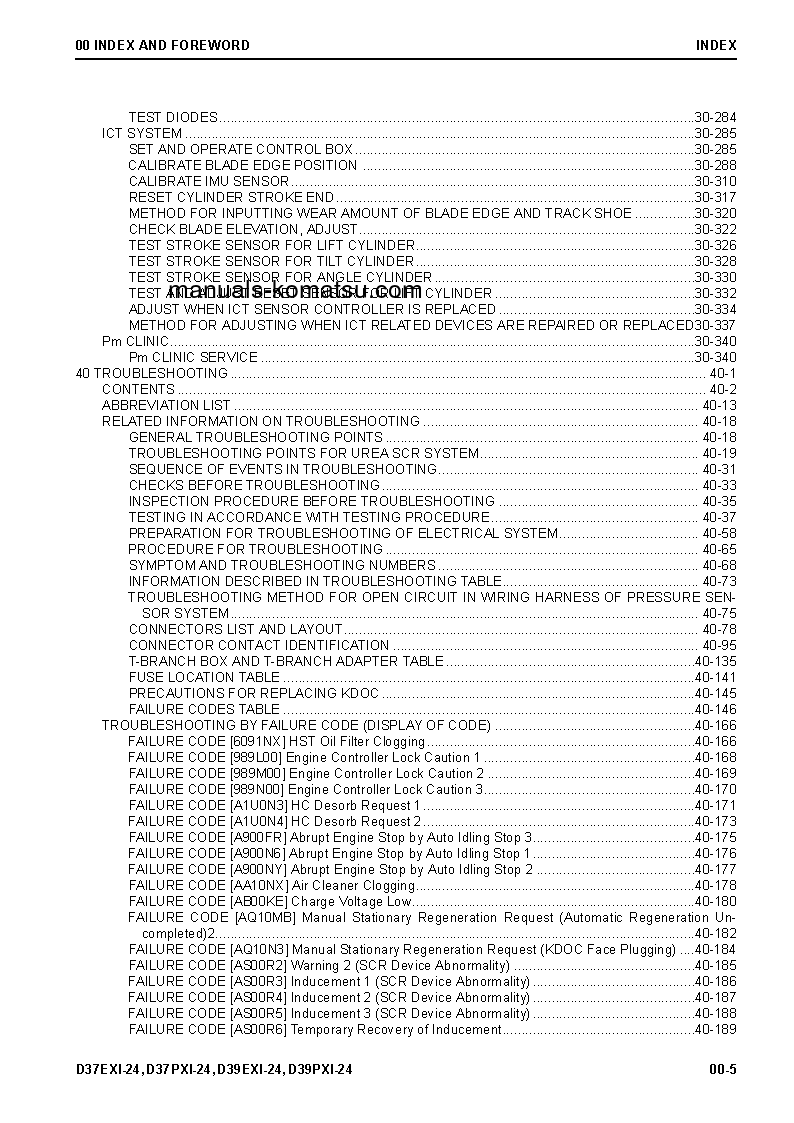 Protected: D39EXI-24(JPN) S/N 95001-UP Shop (repair) manual (English)