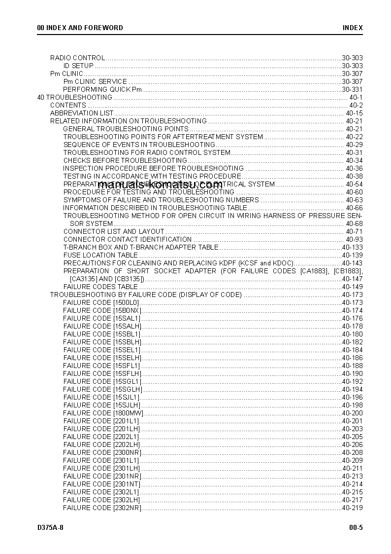 Protected: D375A-8(JPN) S/N 80001-UP Shop (repair) manual (English)