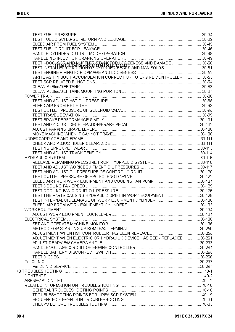 Protected: D51PX-24(JPN) S/N 10001-UP Shop (repair) manual (English)