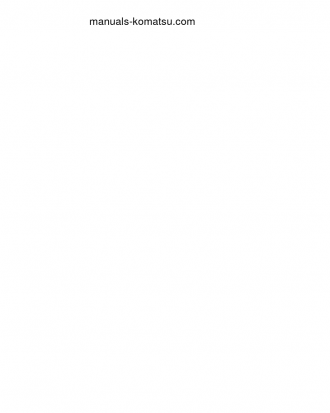 HD325-8(JPN) S/N 50001-UP Shop (repair) manual (English)