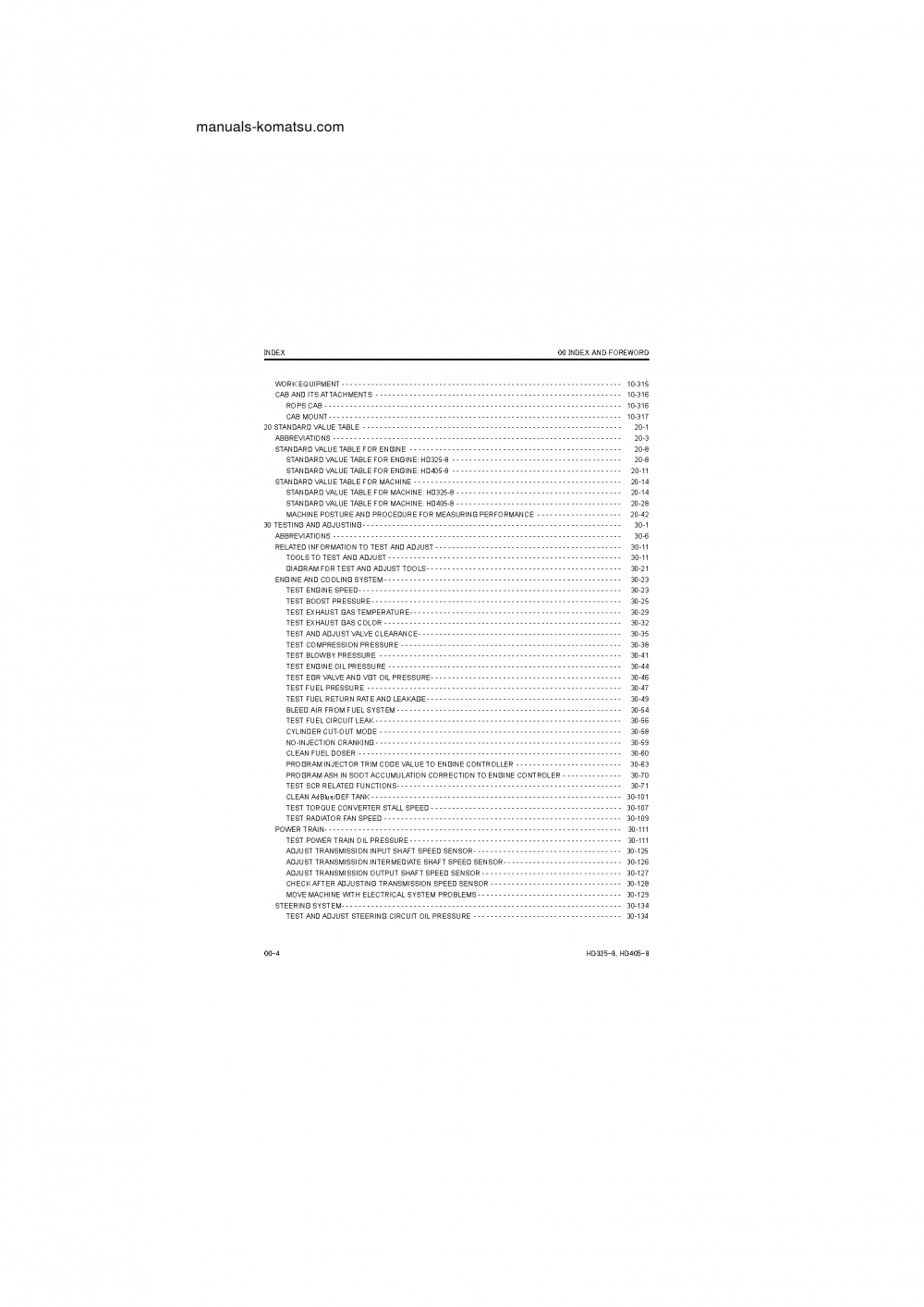 Protected: HD325-8(JPN) S/N 50001-UP Shop (repair) manual (English)