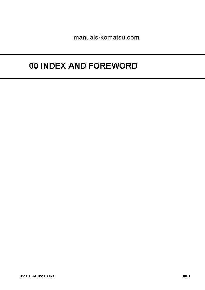 Protected: D51PXI-24(JPN) S/N 10001-UP Shop (repair) manual (English)