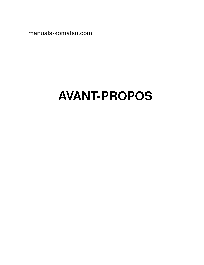 Protected: PC35MRX-1(JPN) S/N 1001-UP Operation manual (French)