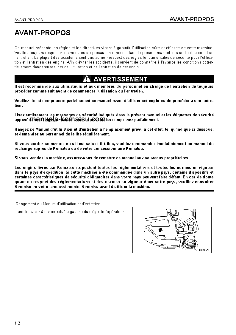 Protected: PC138USLC-2(JPN) S/N 1047-UP Operation manual (French)