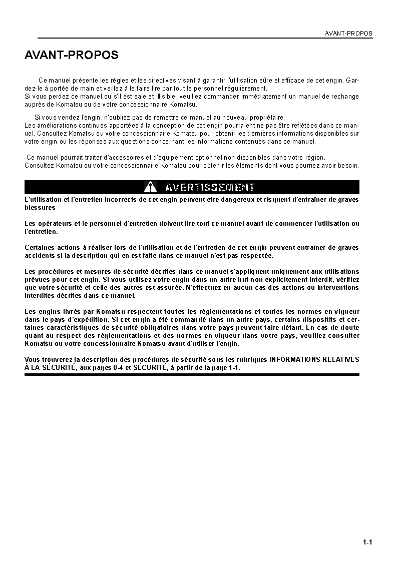 Protected: WA120L-3(JPN)-MC S/N 54104-UP Operation manual (French)