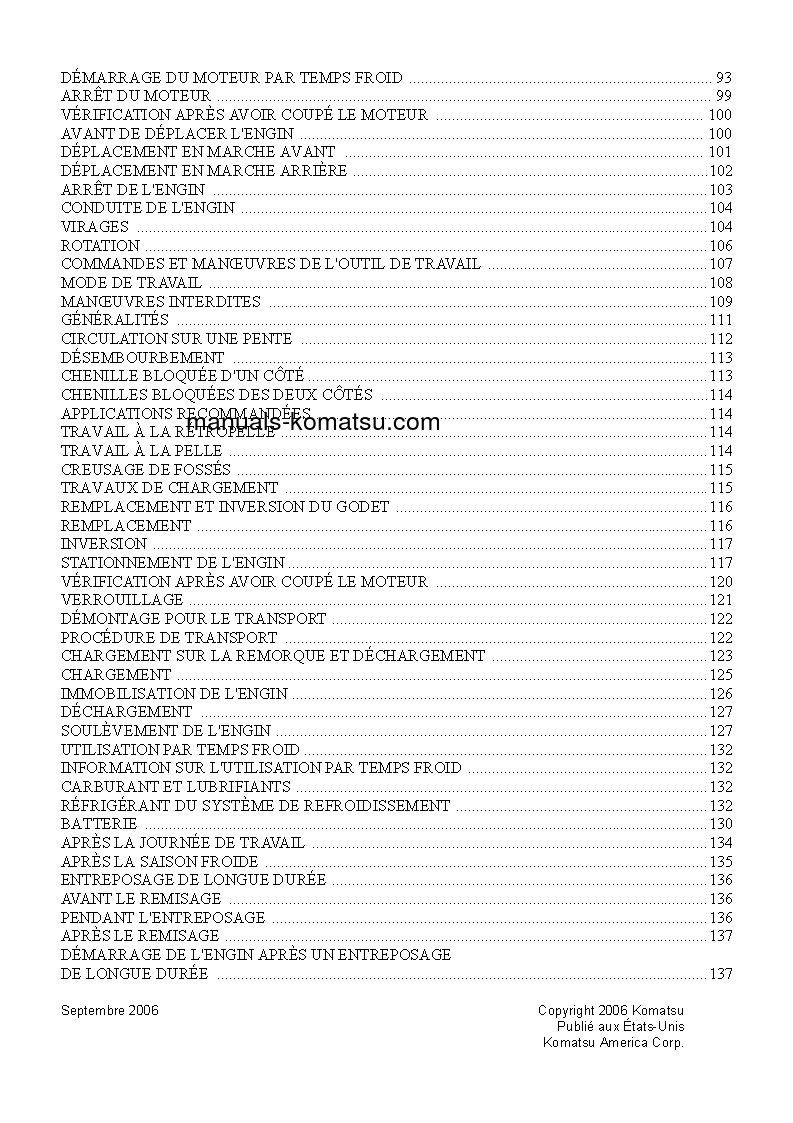 Protected: PC200LC-7(JPN) S/N 200001-UP Operation manual (French)