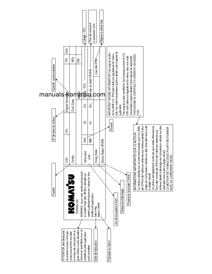 Protected: D37PX-21(JPN) S/N 5091-UP Operation manual (French)