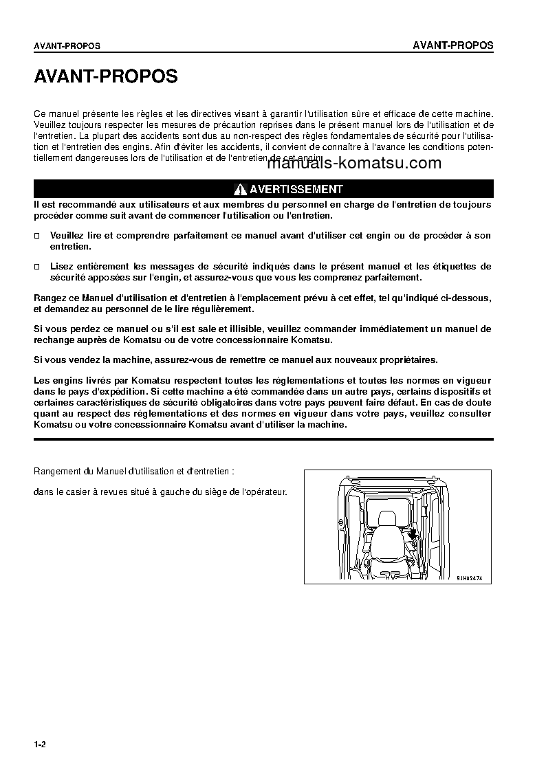 Protected: PC350LC-7(JPN) S/N 20001-UP Operation manual (French)