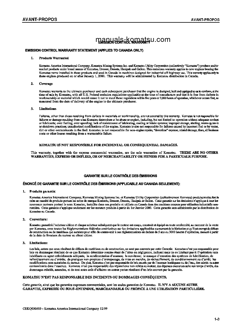 Protected: PC350LC-7(JPN) S/N 20001-UP Operation manual (French)