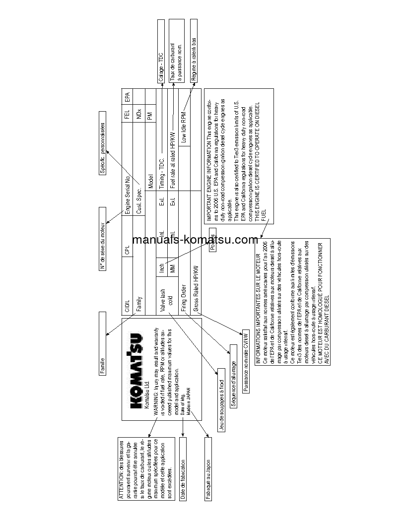 Protected: PC600LC-7(JPN) S/N 20001-UP Operation manual (French)