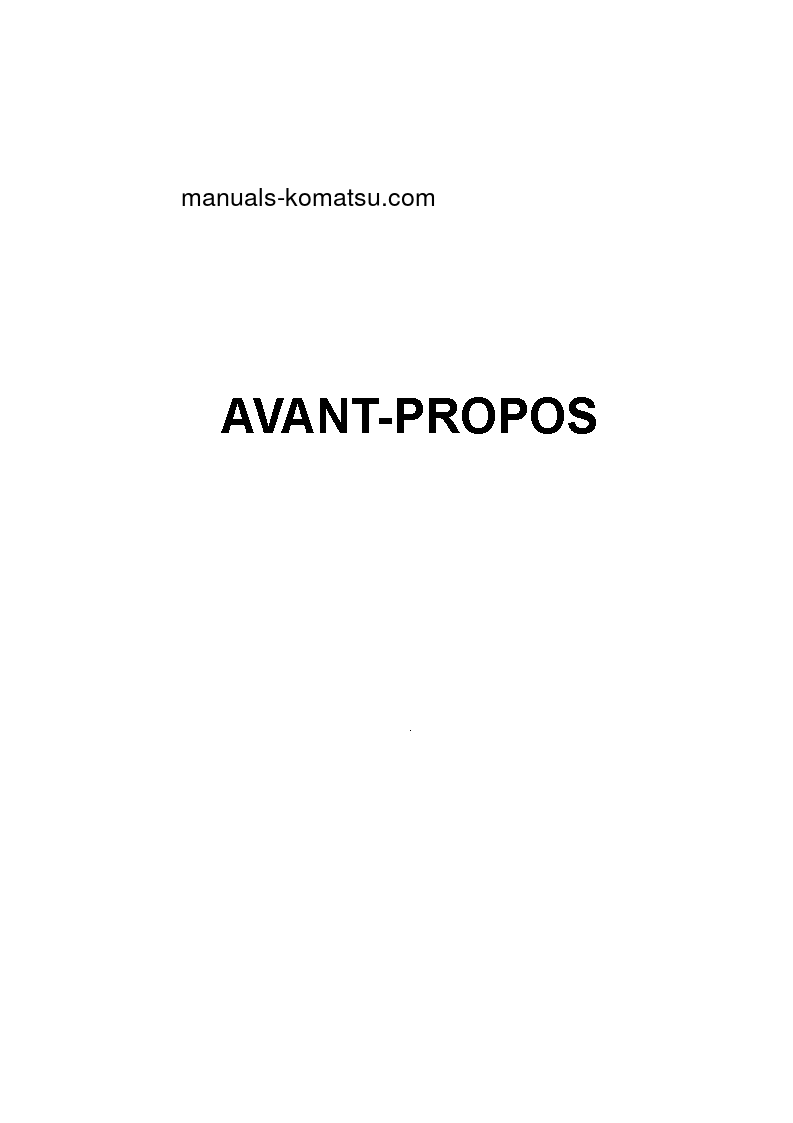 Protected: PC450-7(JPN) S/N 20001-UP Operation manual (French)