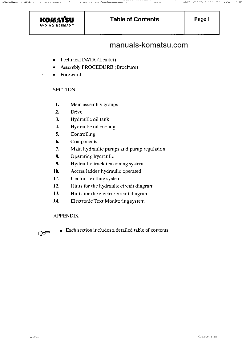 Protected: PC3000-1(DEU) S/N 06192-06192 Shop (repair) manual (English)