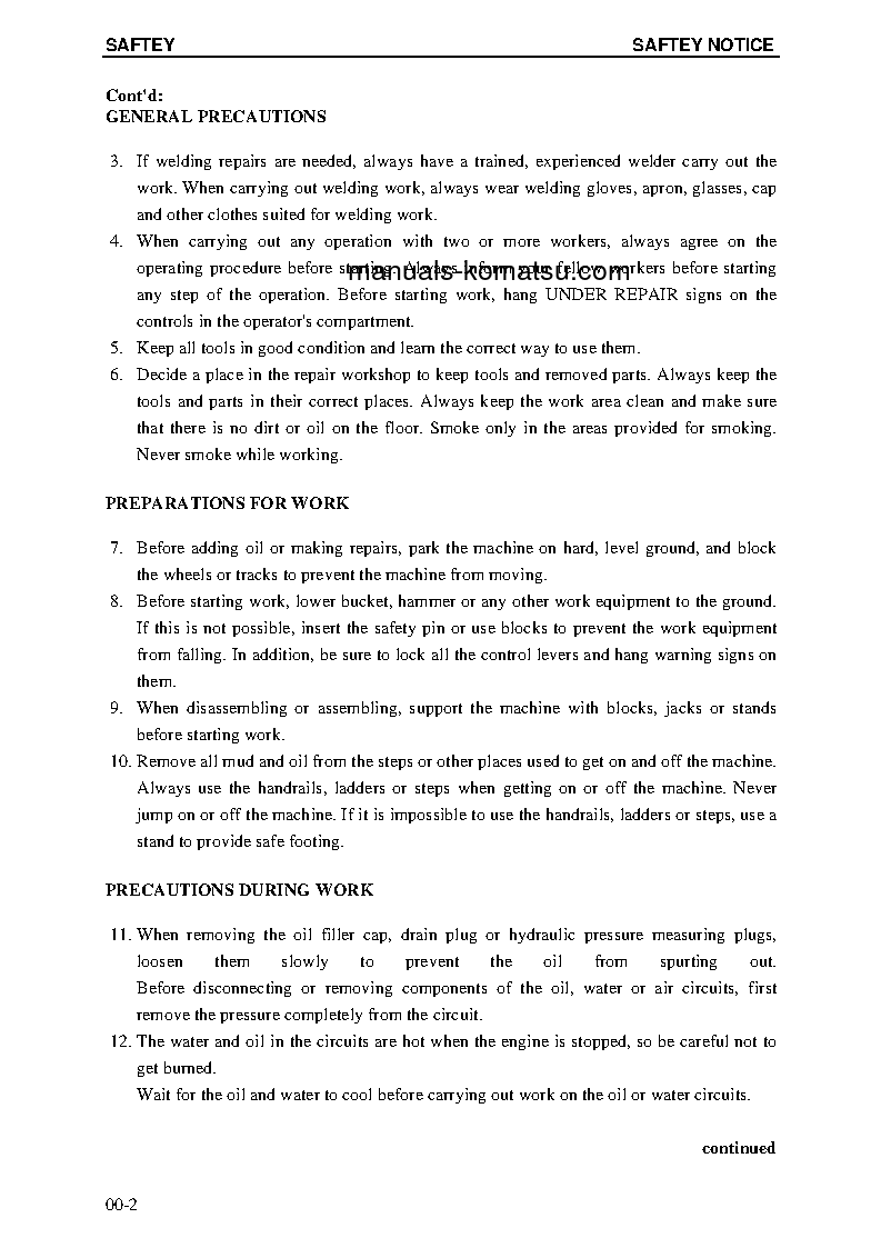 Protected: PC4000-6(DEU) S/N 08179-08179 Shop (repair) manual (English)