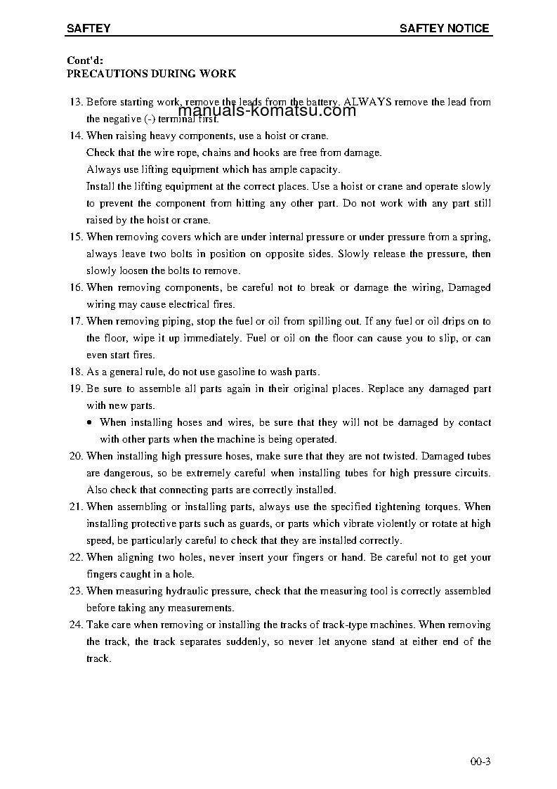 Protected: PC4000-6(DEU) S/N 08179-08179 Shop (repair) manual (English)