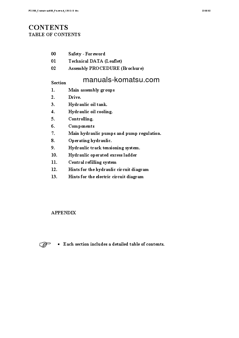 Protected: PC5500-6(DEU) S/N 15013-15013 Shop (repair) manual (English)