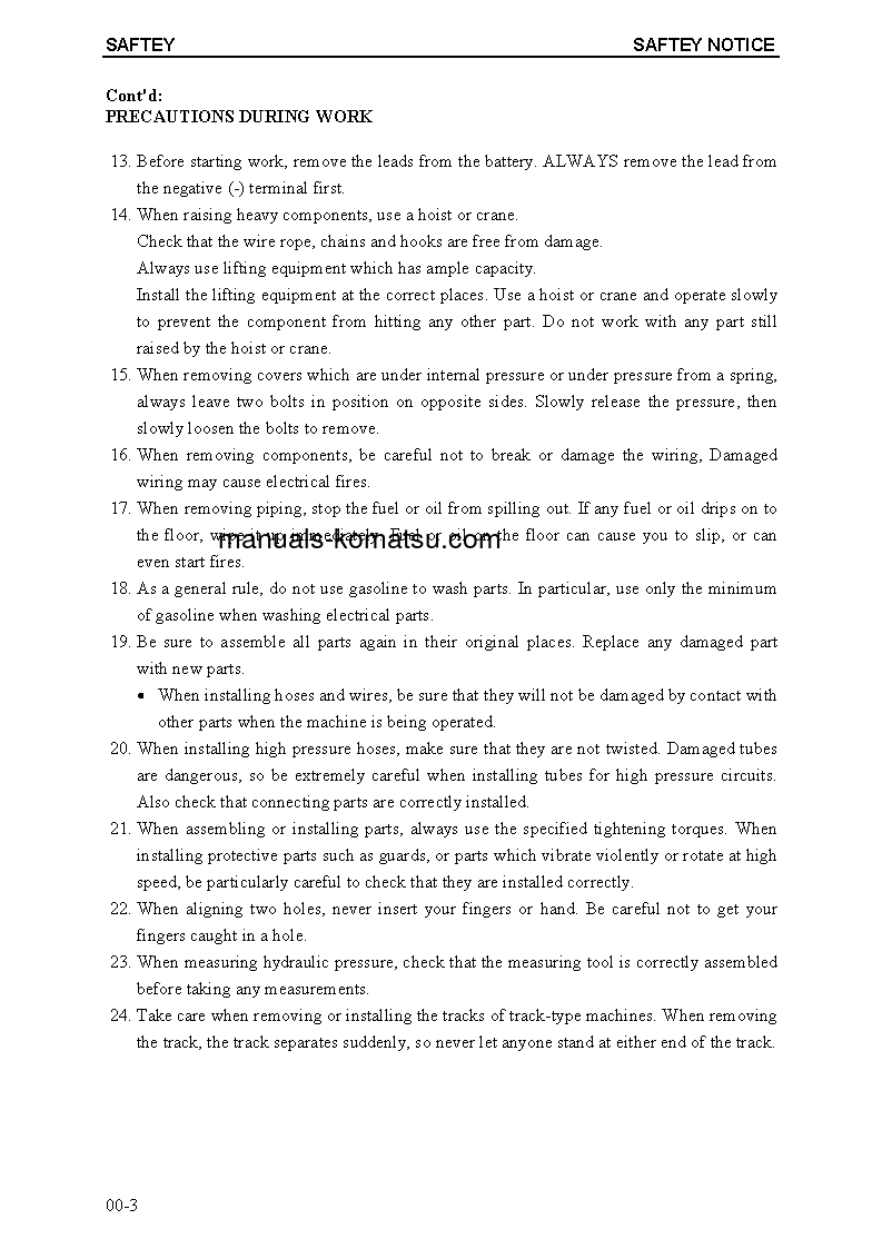 Protected: PC5500-6(DEU) S/N 15013-15013 Shop (repair) manual (English)