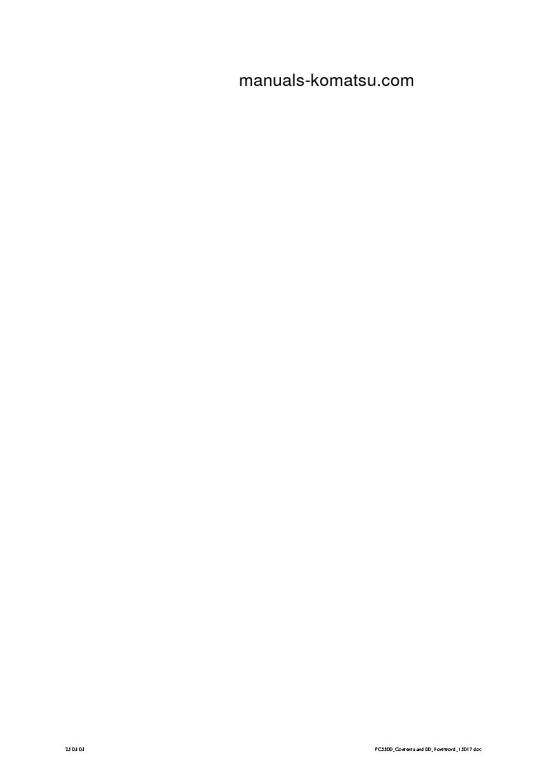 Protected: PC5500-6(DEU) S/N 15017-UP Shop (repair) manual (English)