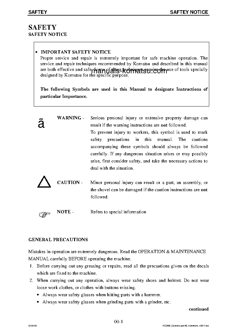 Protected: PC5500-6(DEU) S/N 15017-UP Shop (repair) manual (English)