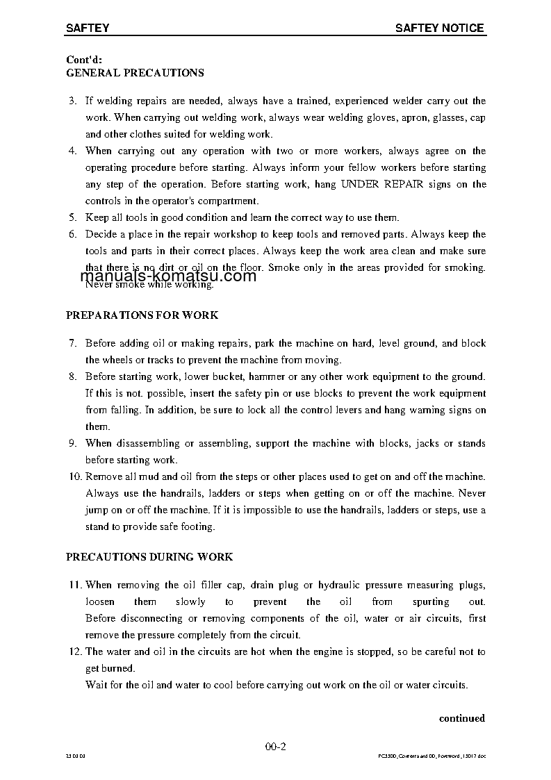 Protected: PC5500-6(DEU) S/N 15017-UP Shop (repair) manual (English)