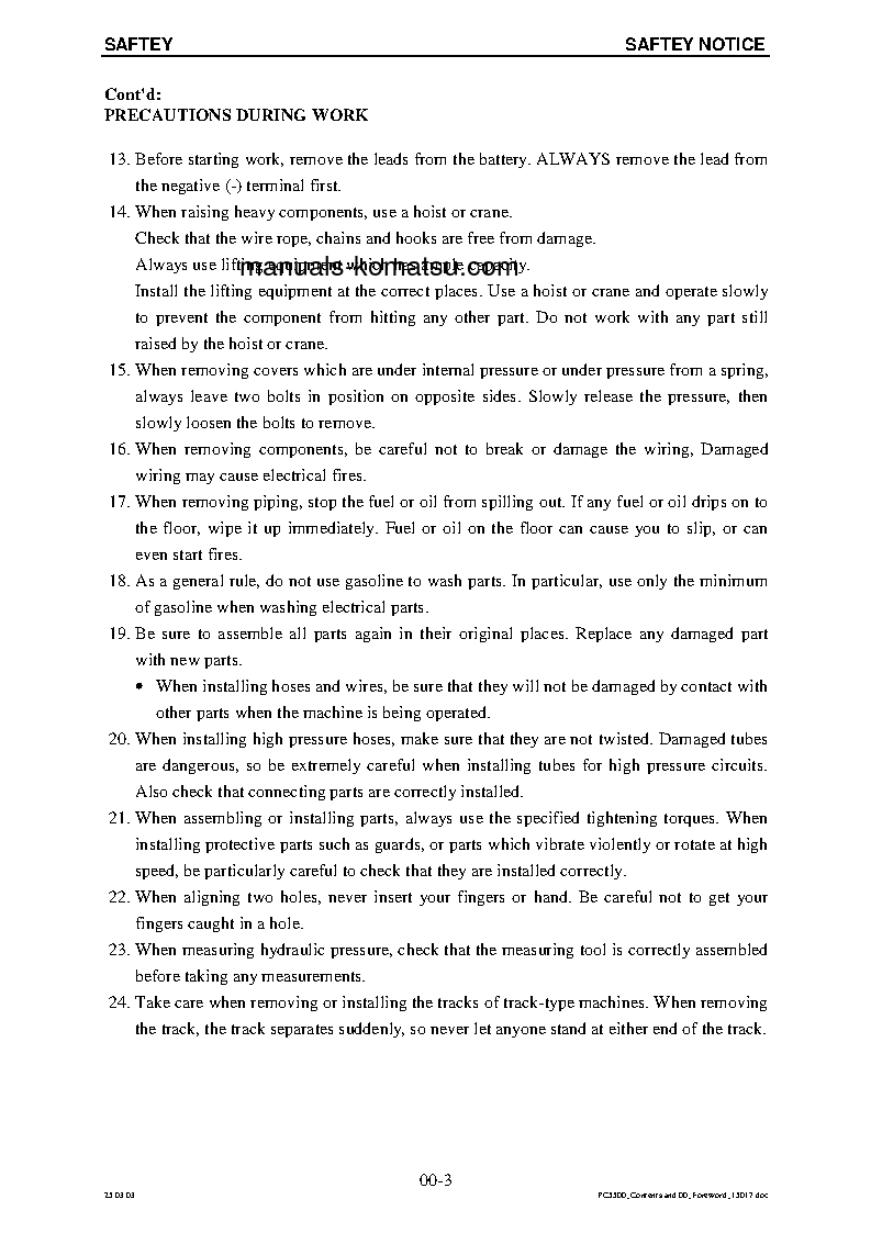 Protected: PC5500-6(DEU) S/N 15017-UP Shop (repair) manual (English)