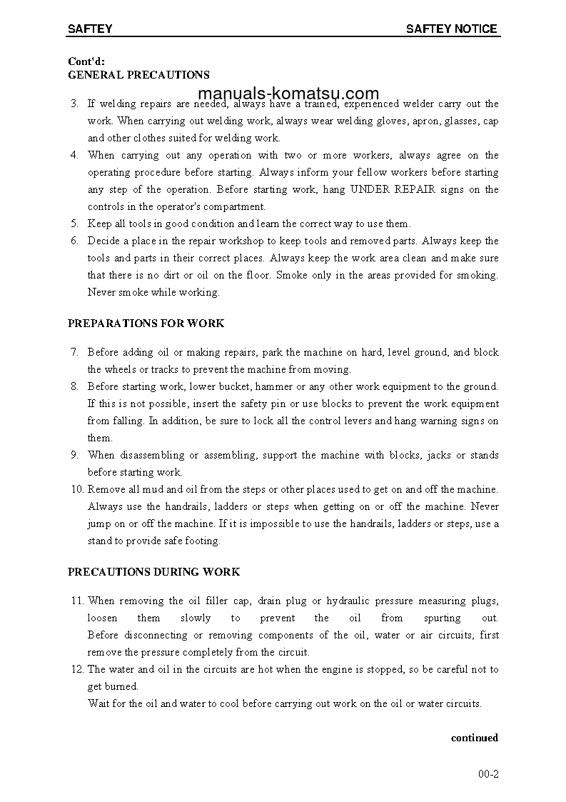 Protected: PC5500-6(DEU) S/N 15031-UP Shop (repair) manual (English)