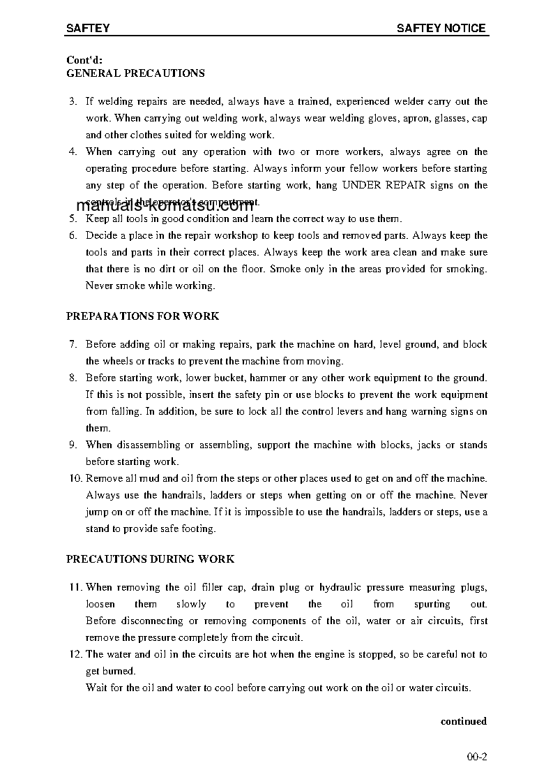 Protected: PC5500-6(DEU)-ELECTRIC MOTOR S/N 15050-UP Shop (repair) manual (English)