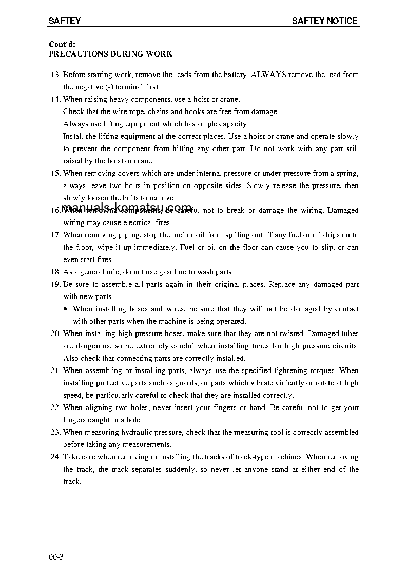 Protected: PC5500-6(DEU)-ELECTRIC MOTOR S/N 15050-UP Shop (repair) manual (English)