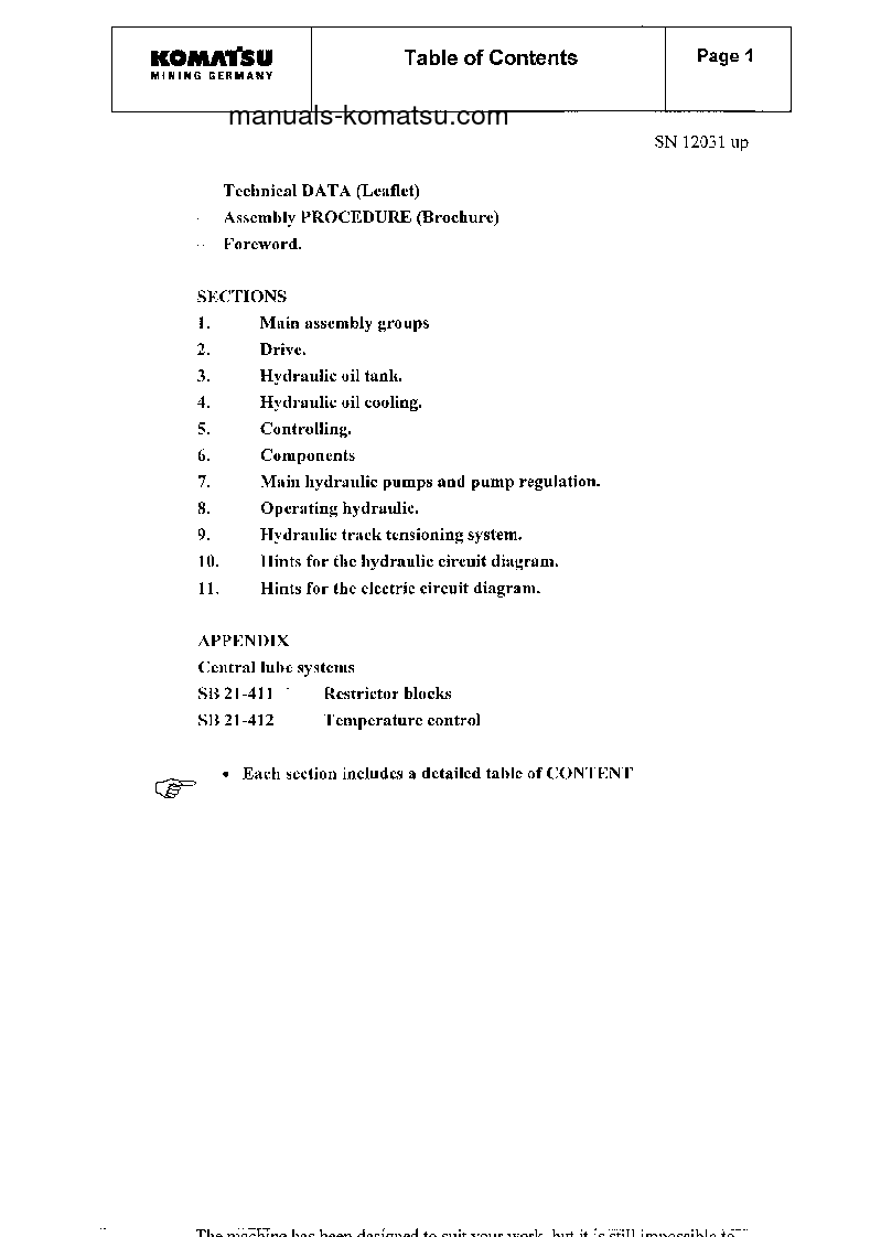 Protected: PC8000-1(DEU)-ELECTRIC MOTOR S/N 12035-12035 Shop (repair) manual (English)