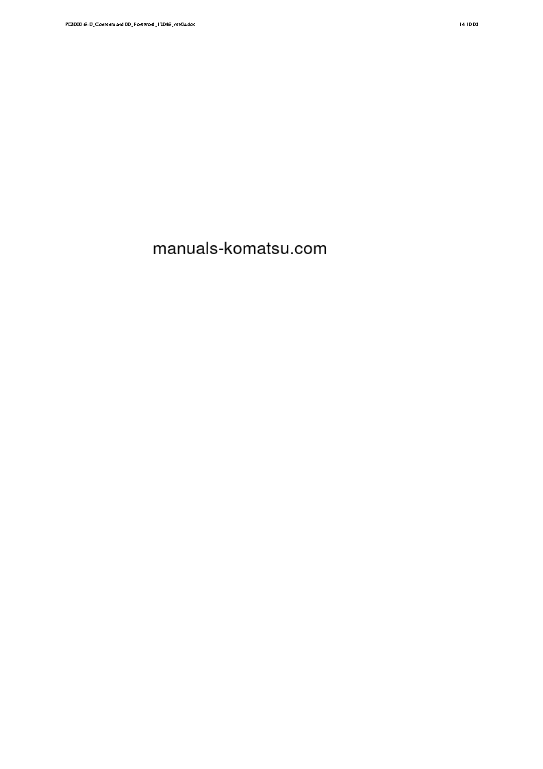 Protected: PC8000-6(DEU)-ELECTRIC MOTOR S/N 12046-UP Shop (repair) manual (English)