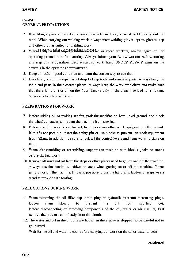 Protected: PC8000-6(DEU)-ELECTRIC MOTOR S/N 12046-UP Shop (repair) manual (English)