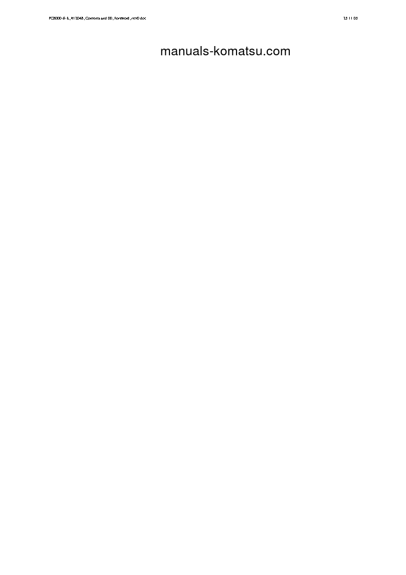 Protected: PC8000-6(DEU)-ELECTRIC MOTOR S/N 12048-12048 Shop (repair) manual (English)