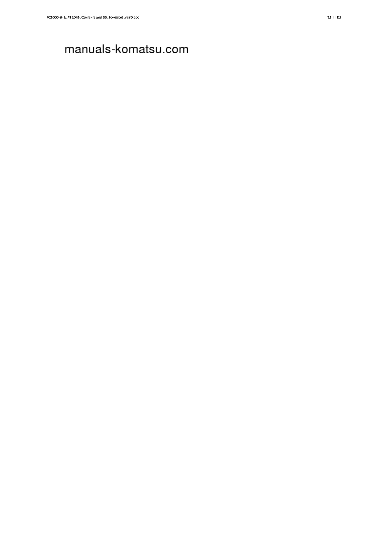 Protected: PC8000-6(DEU)-ELECTRIC MOTOR S/N 12048-12048 Shop (repair) manual (English)